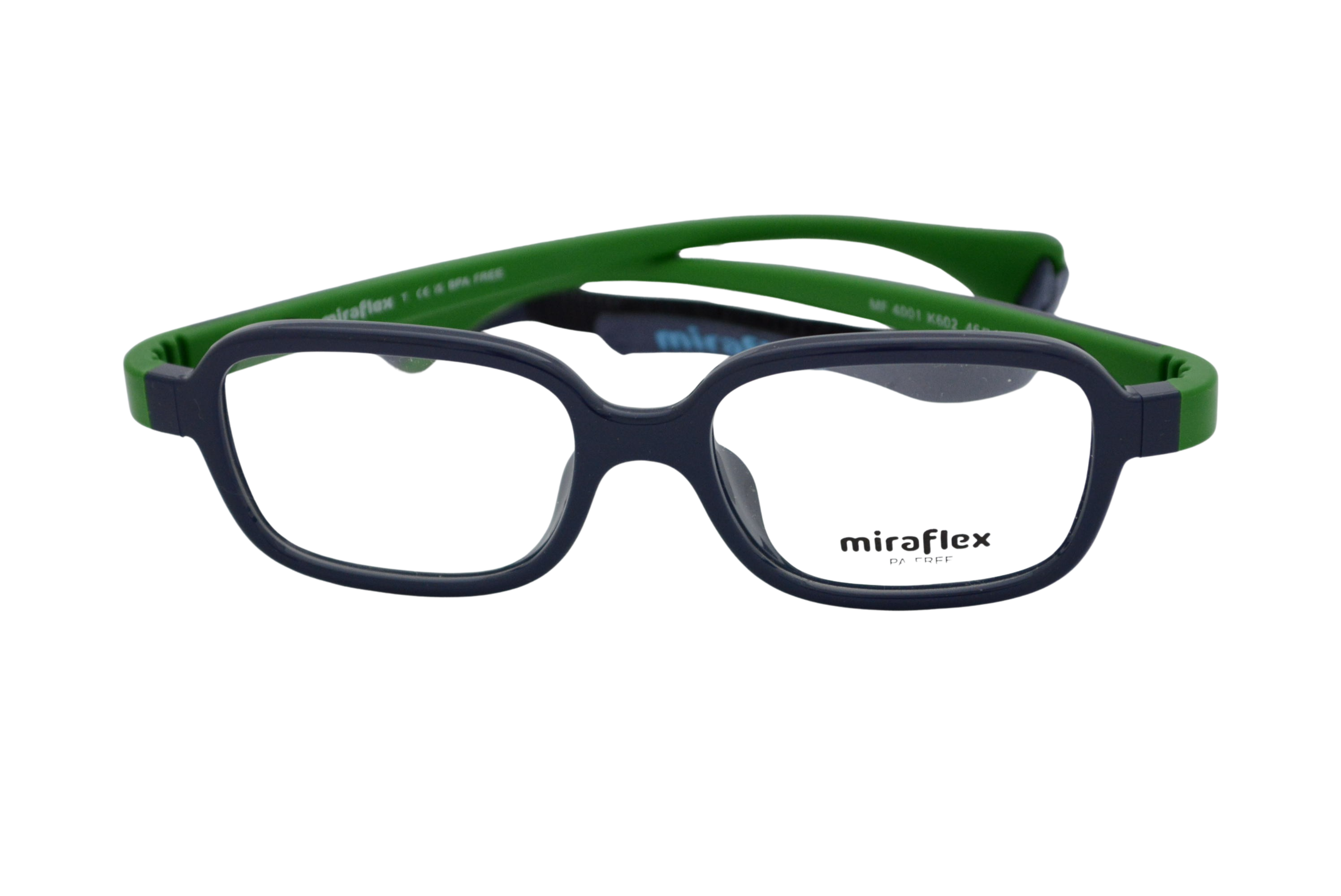 armação de óculos Miraflex mod mf4001 k602 46