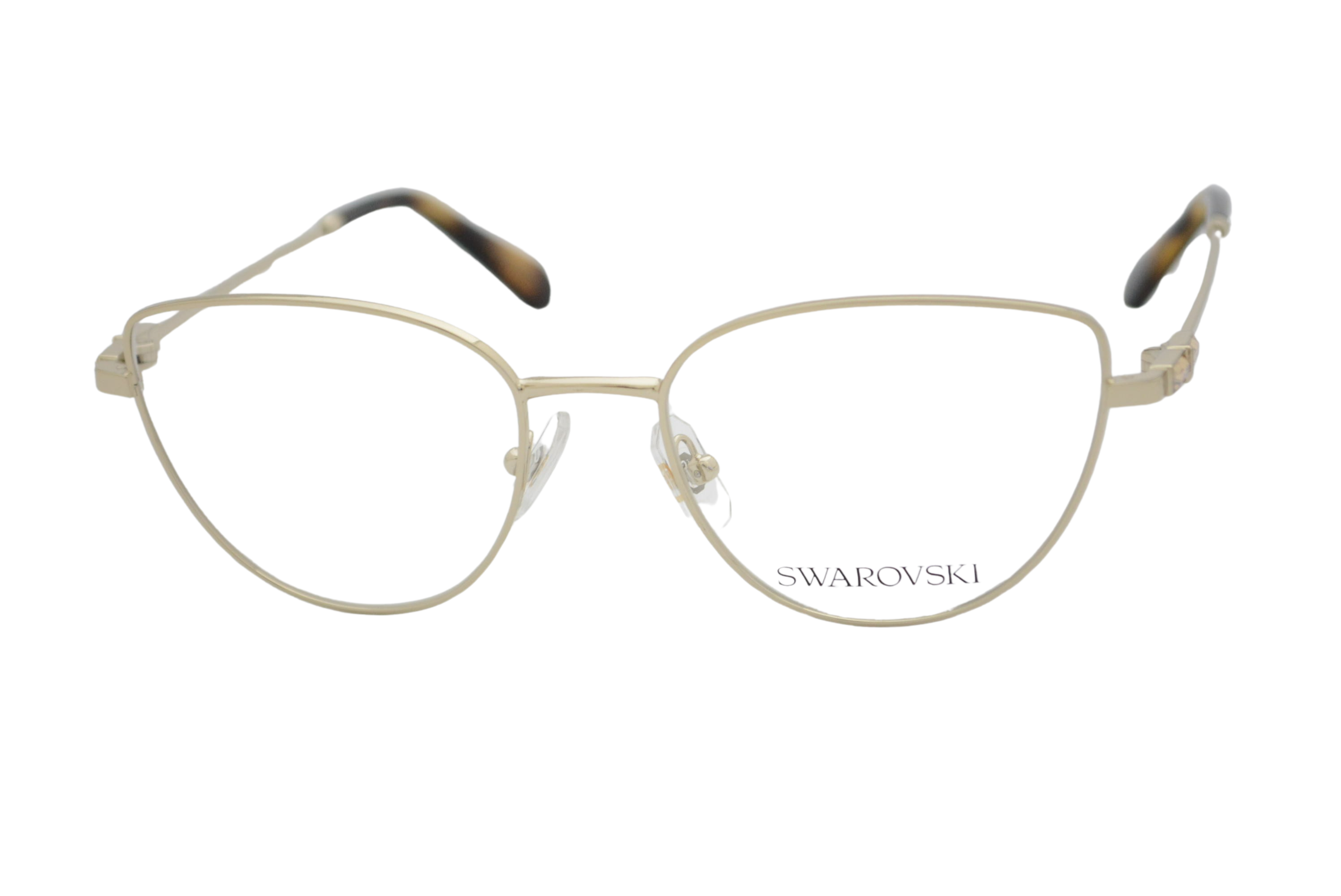 armação de óculos Swarovski mod sk1007 4013 tamanho 53