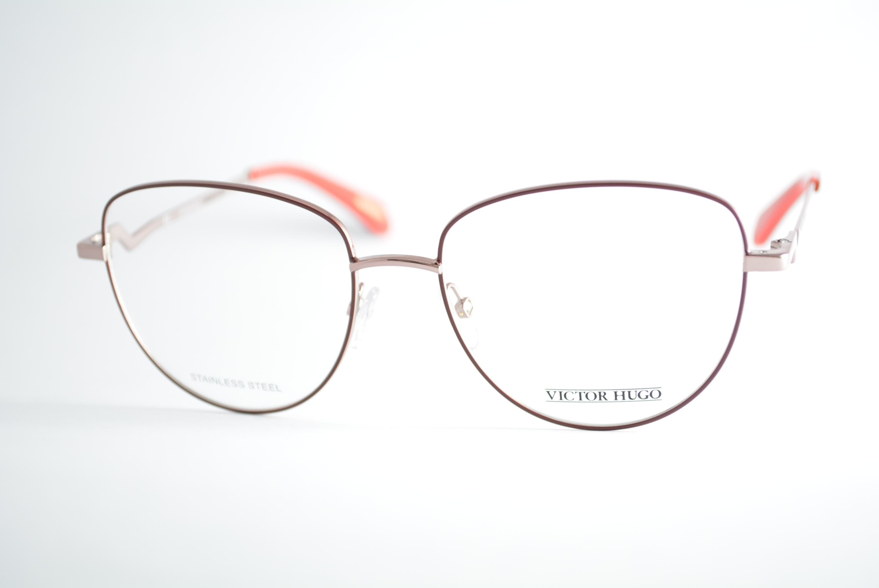 armação de óculos Victor Hugo mod vh1288 col.08p2