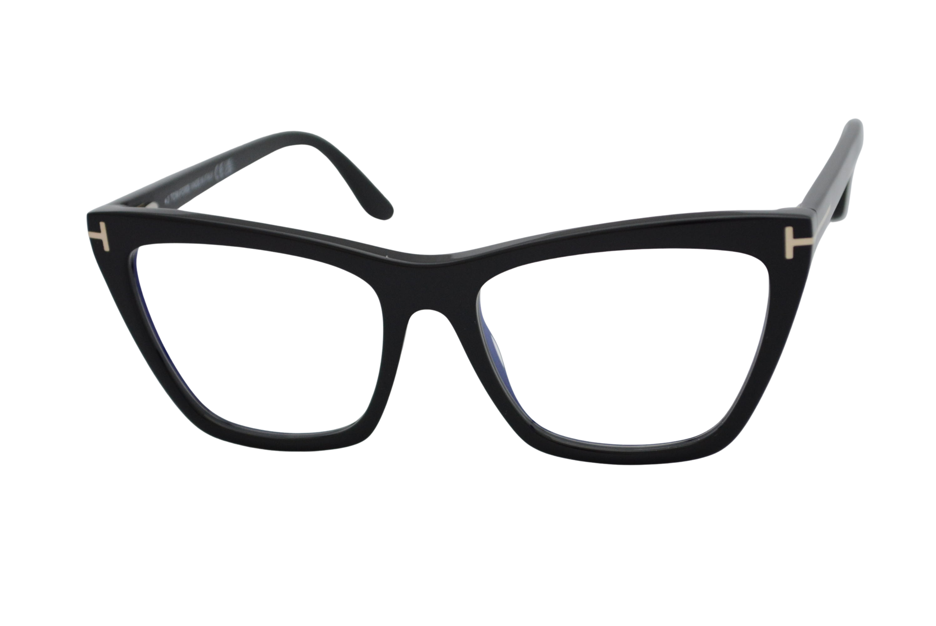 armação de óculos Tom Ford mod tf5971-b 001 clip on