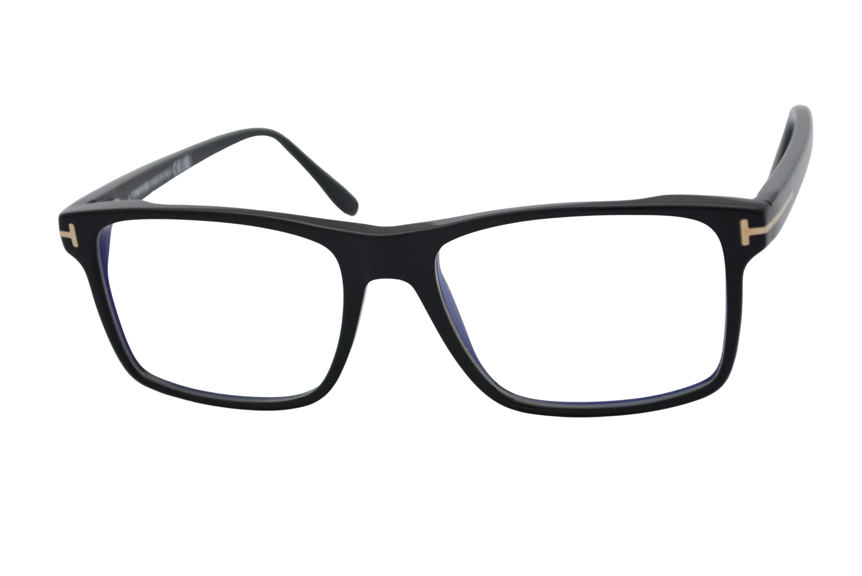 armação de óculos Tom Ford mod tf5682-b 001 clip on