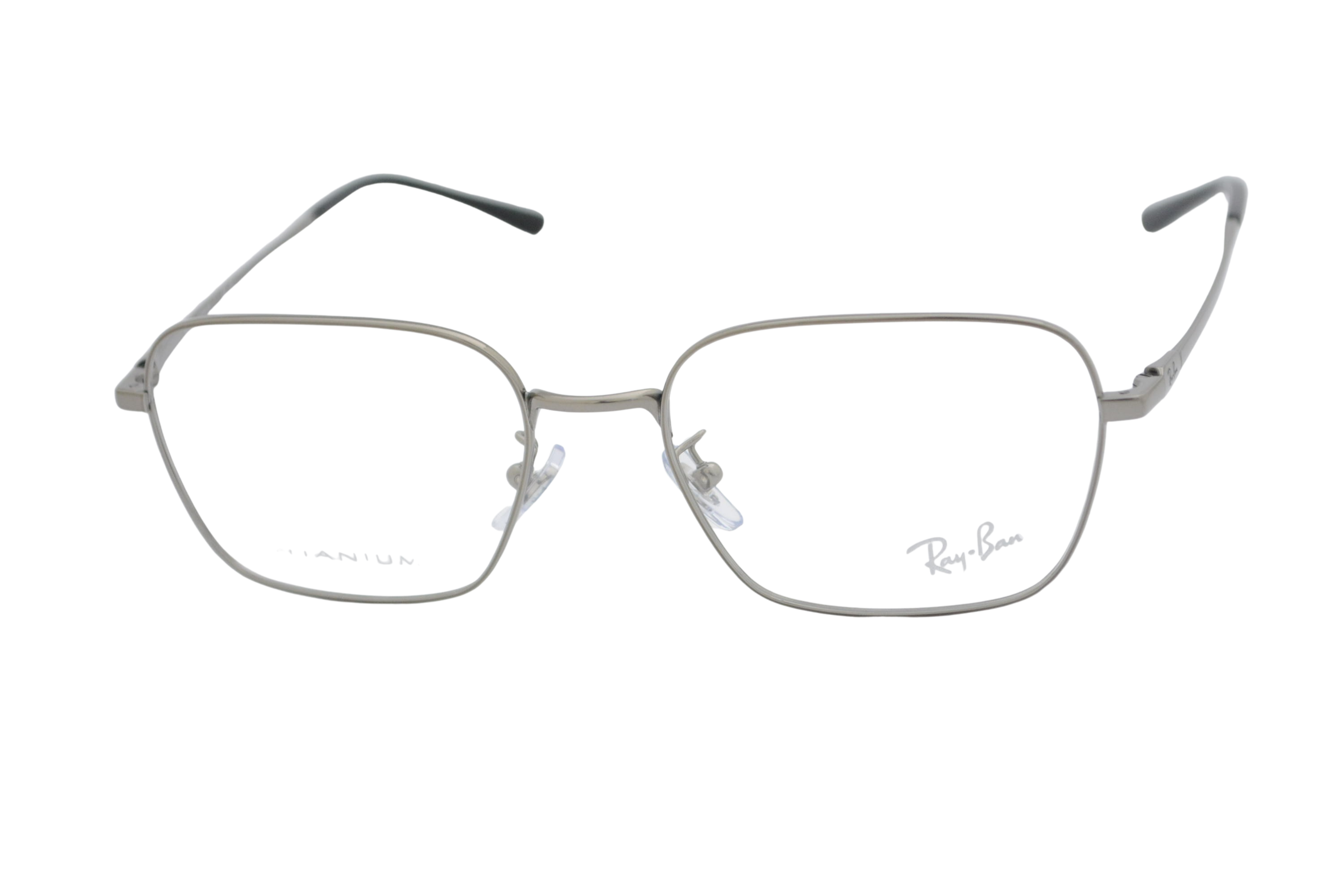 armação de óculos Ray Ban mod rb8784d 1000 titanium