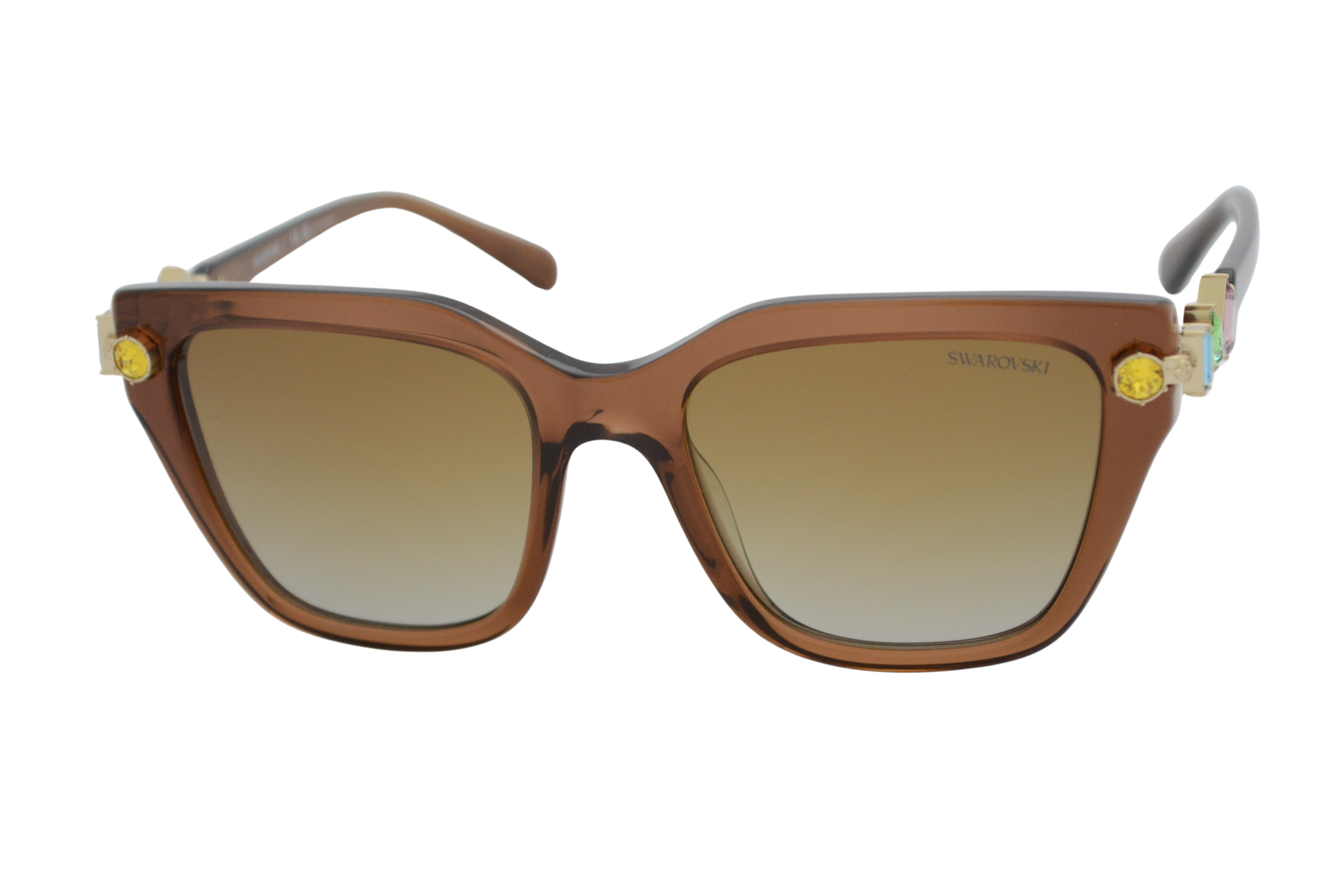óculos de sol Swarovski mod sk6041 1067t5 polarizado