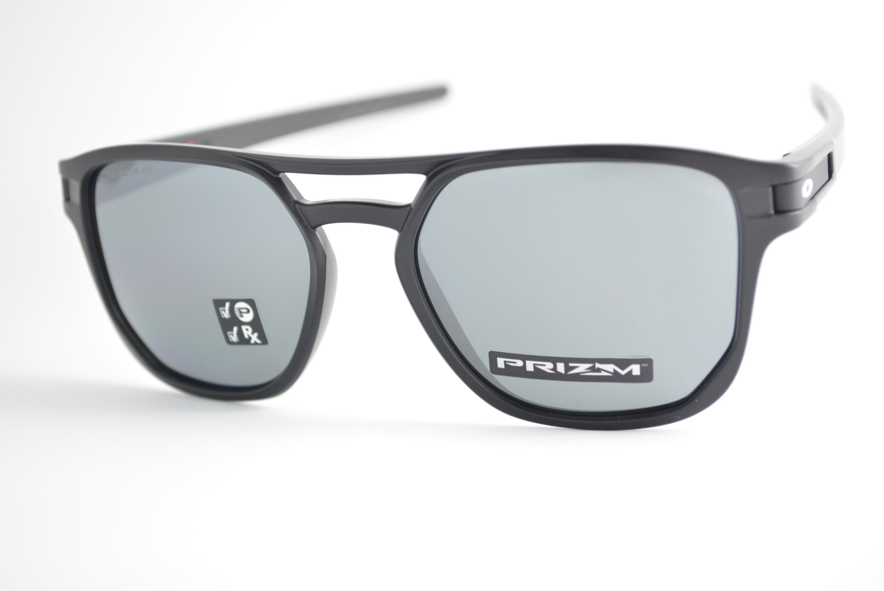 óculos de sol Oakley mod Latch Beta matte black w/prizm black polarized 9436-0554