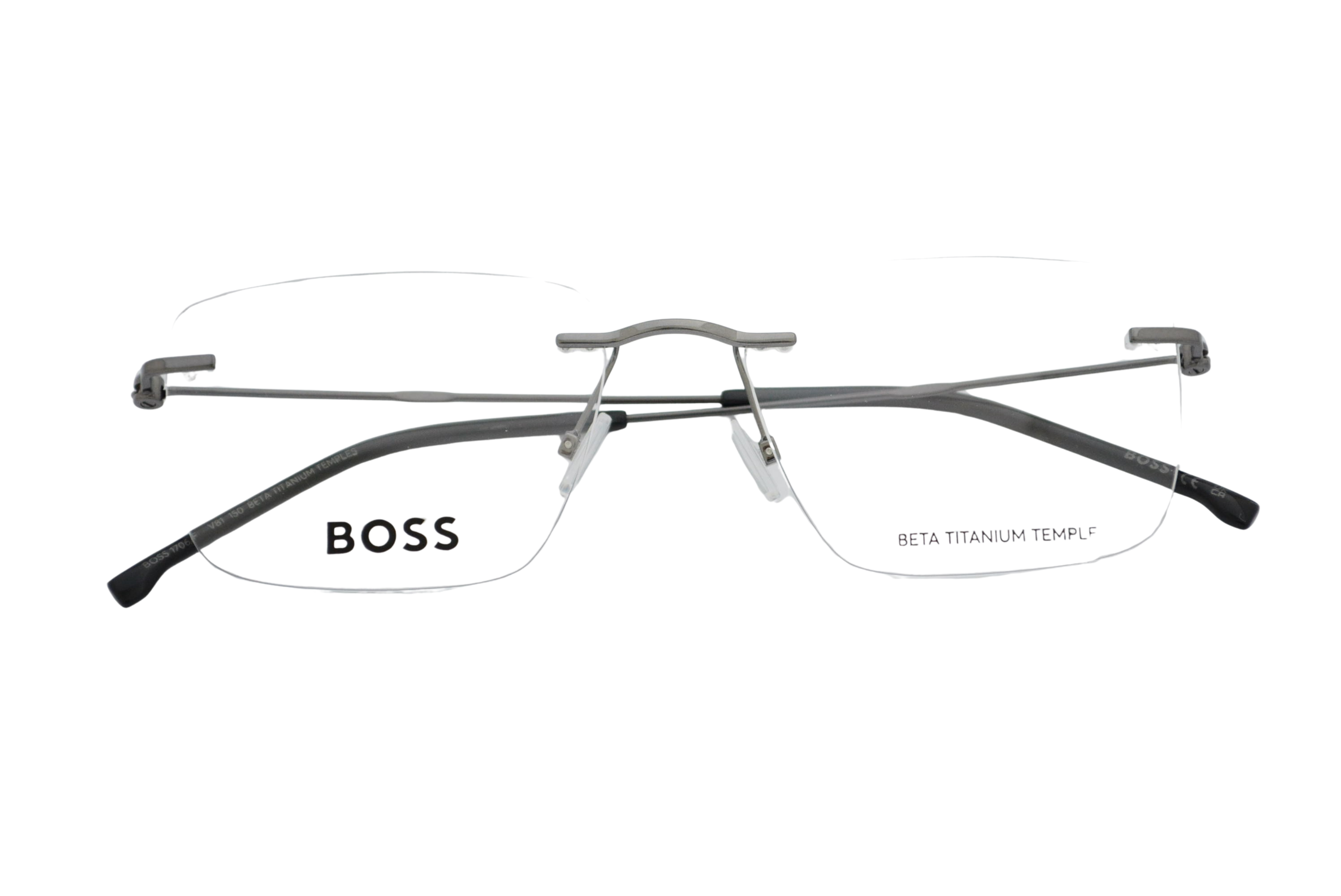 armação de óculos Boss mod 1706/f v81 titanium
