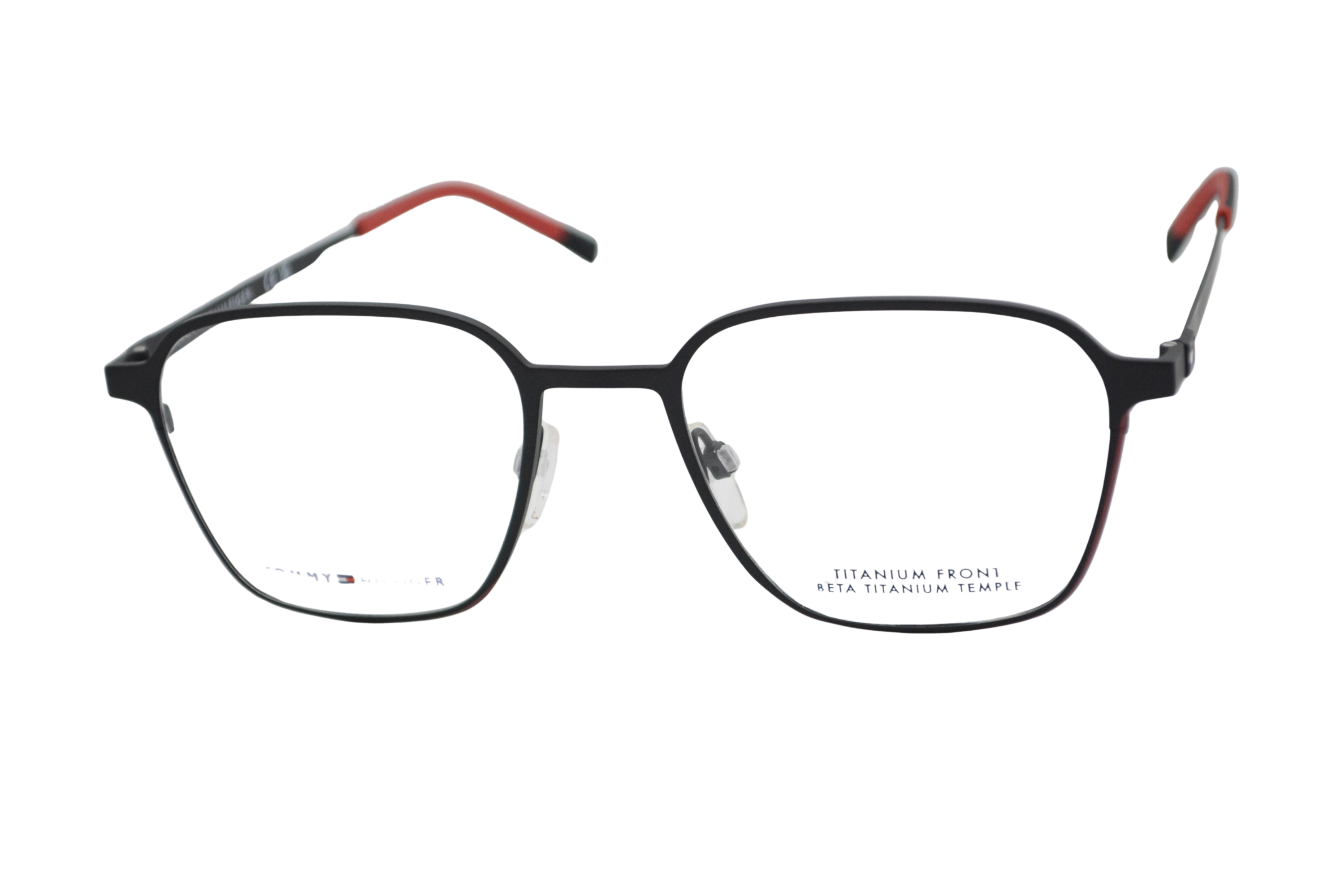 armação de óculos Tommy Hilfiger mod th2315 blx titanium