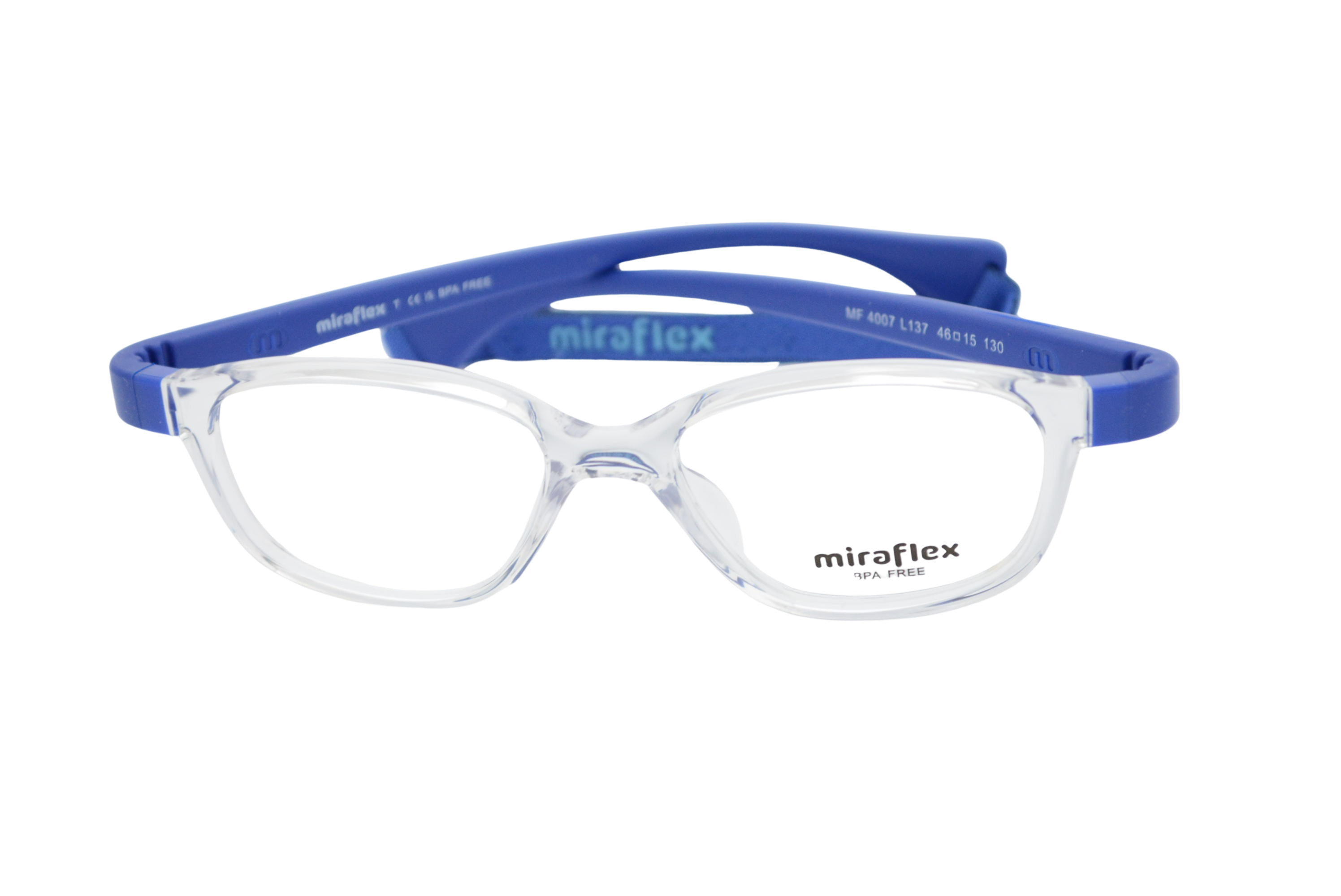 armação de óculos Miraflex mod mf4007 L137 46
