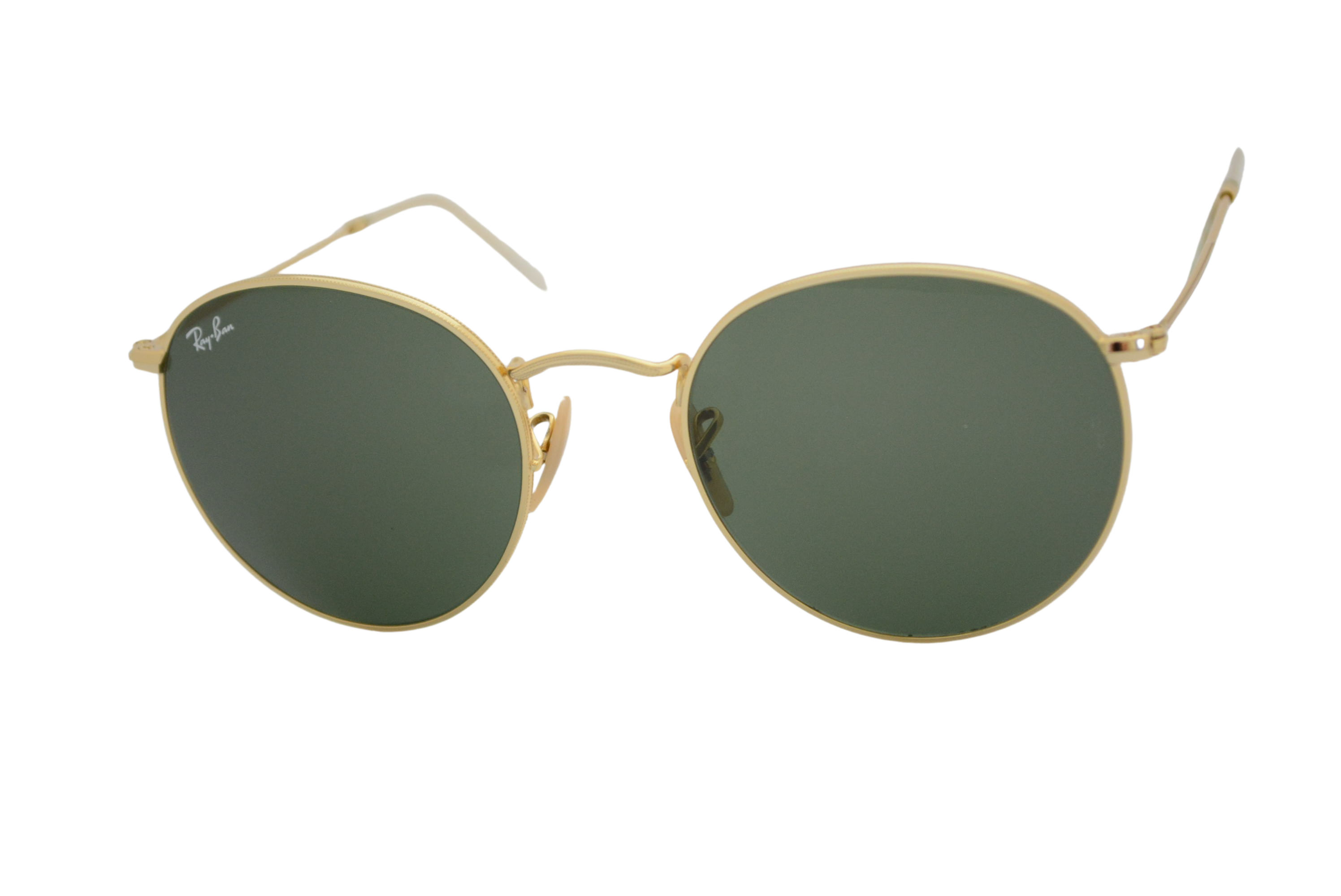 óculos de sol Ray Ban Round metal mod rb3447NL 001 tamanho 53