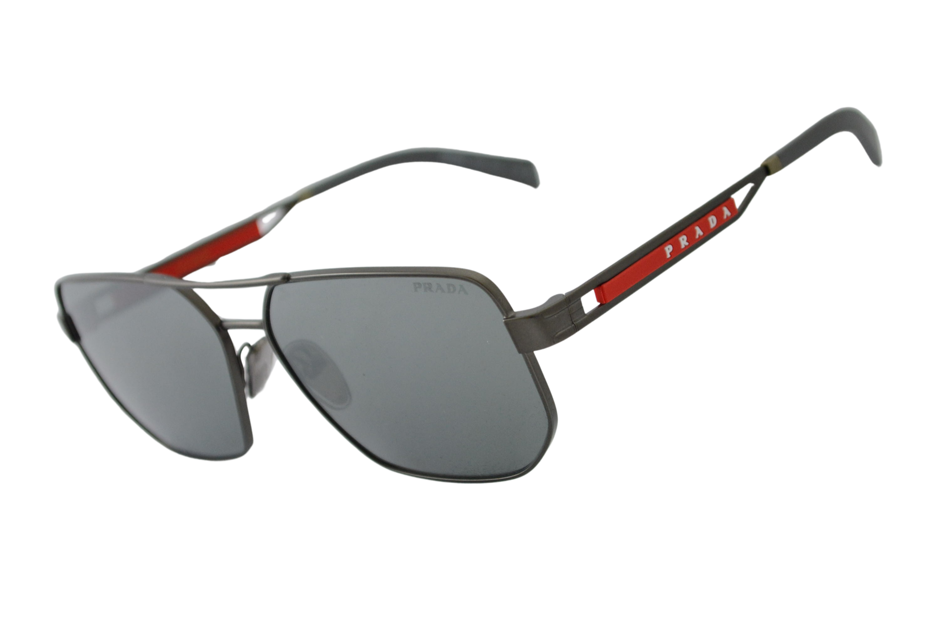 óculos de sol Prada Linea Rossa mod sps51z 19k-60a
