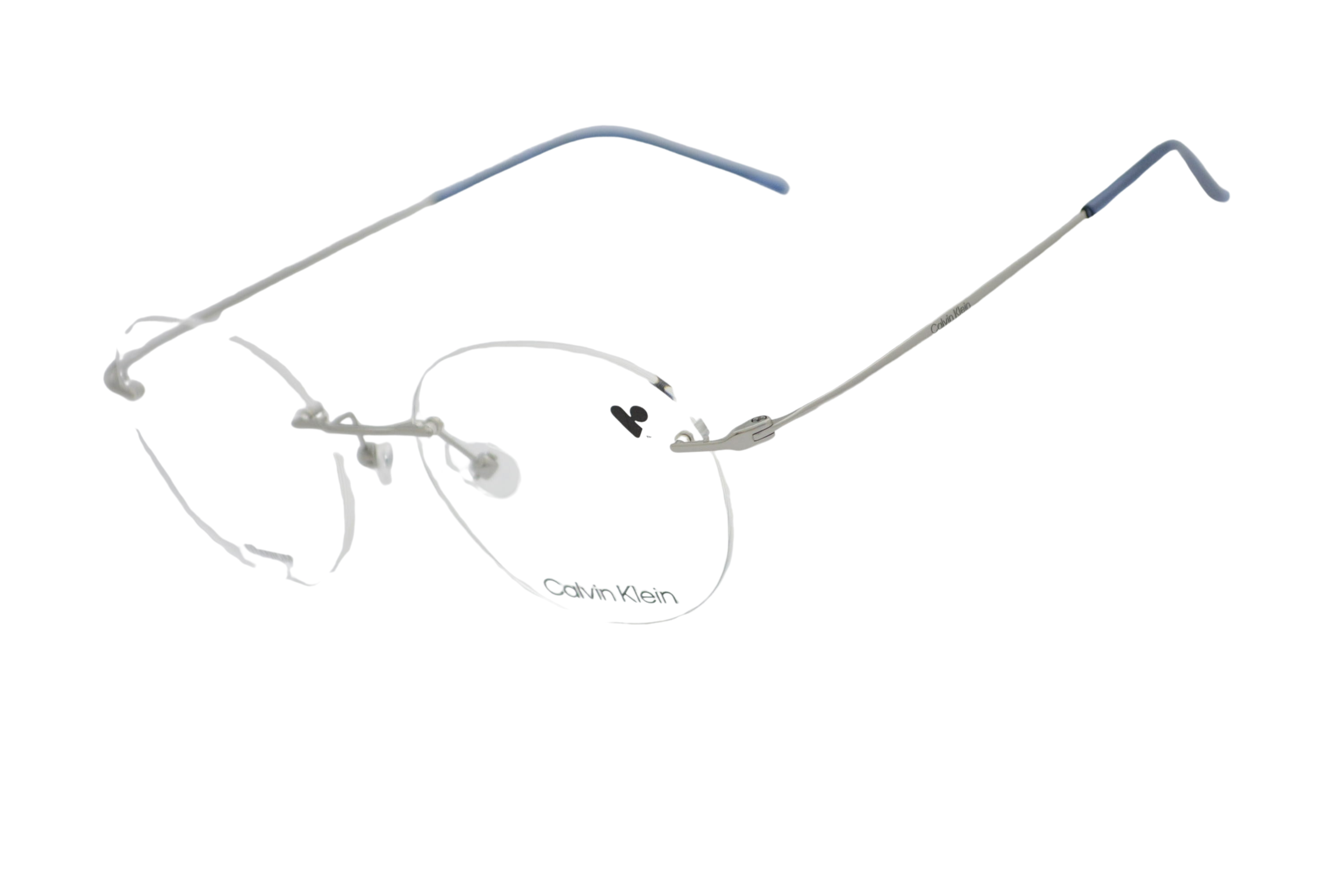 armação de óculos Calvin Klein mod ck22125ta 414 titanium
