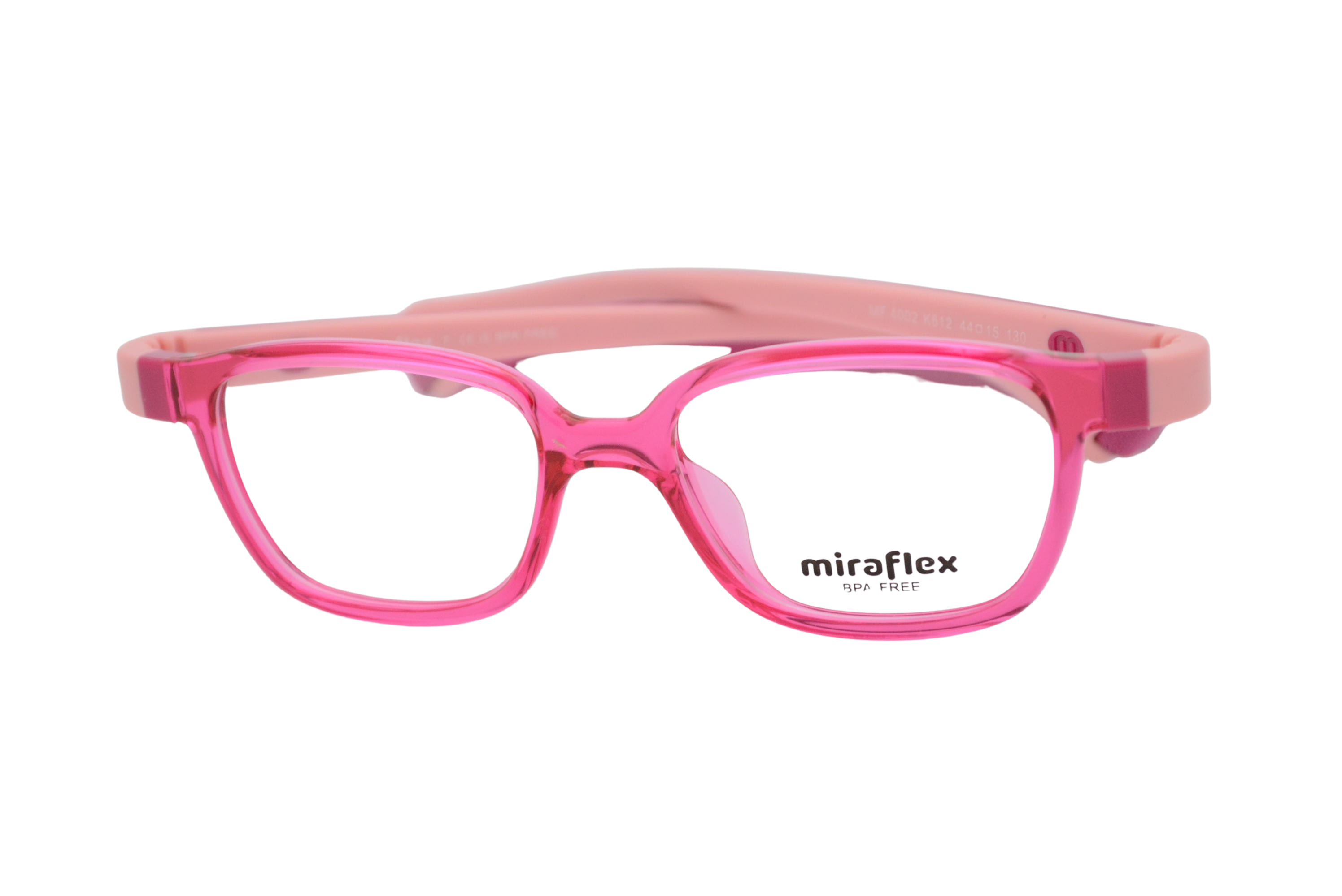 armação de óculos Miraflex mod mf4002 k612 44
