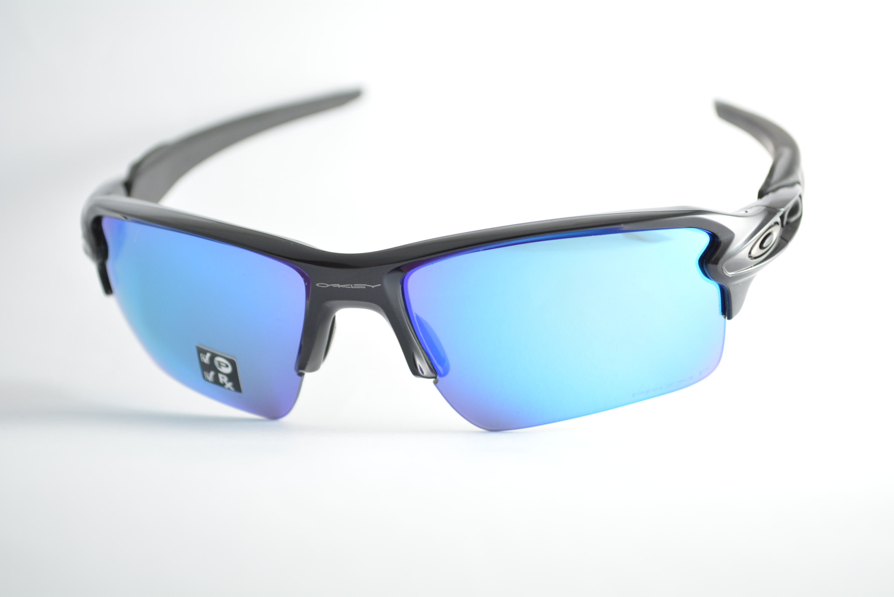 óculos de sol Oakley mod Flak 2.0 polished black w/prizm sapphire polarized 9188-f759