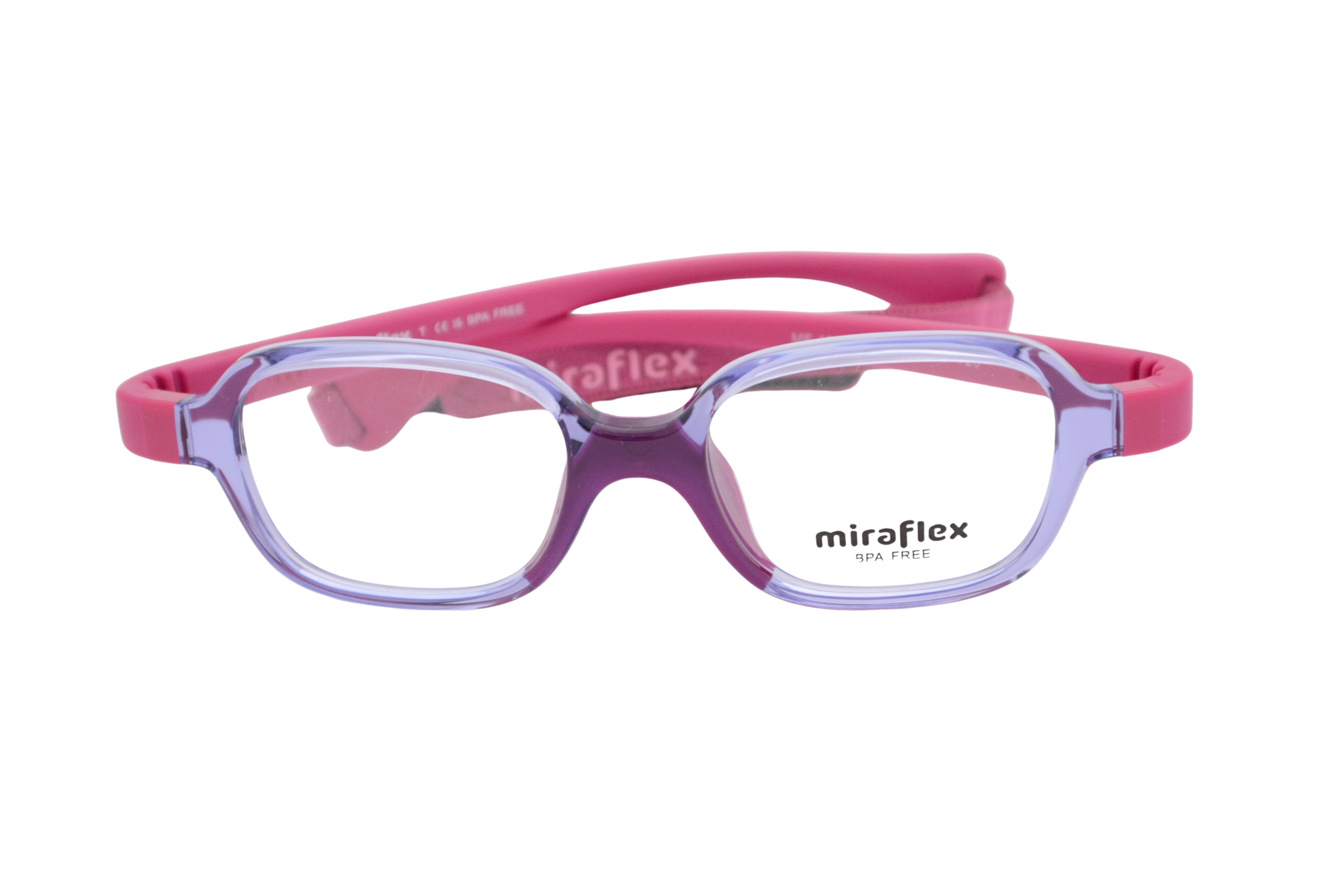 armação de óculos Miraflex mod mf4004 k621 42