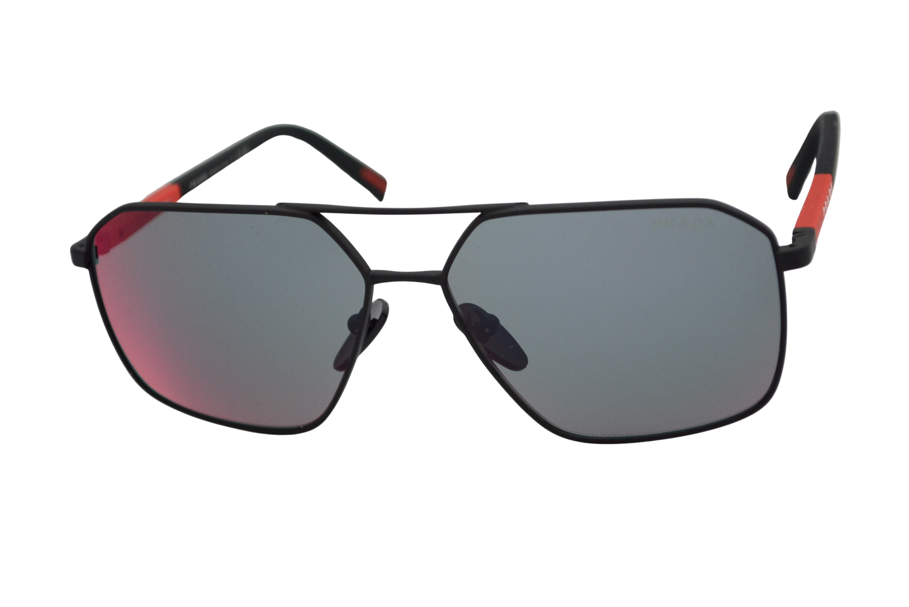 óculos de sol Prada Linea Rossa mod spsa50 dg0-08f