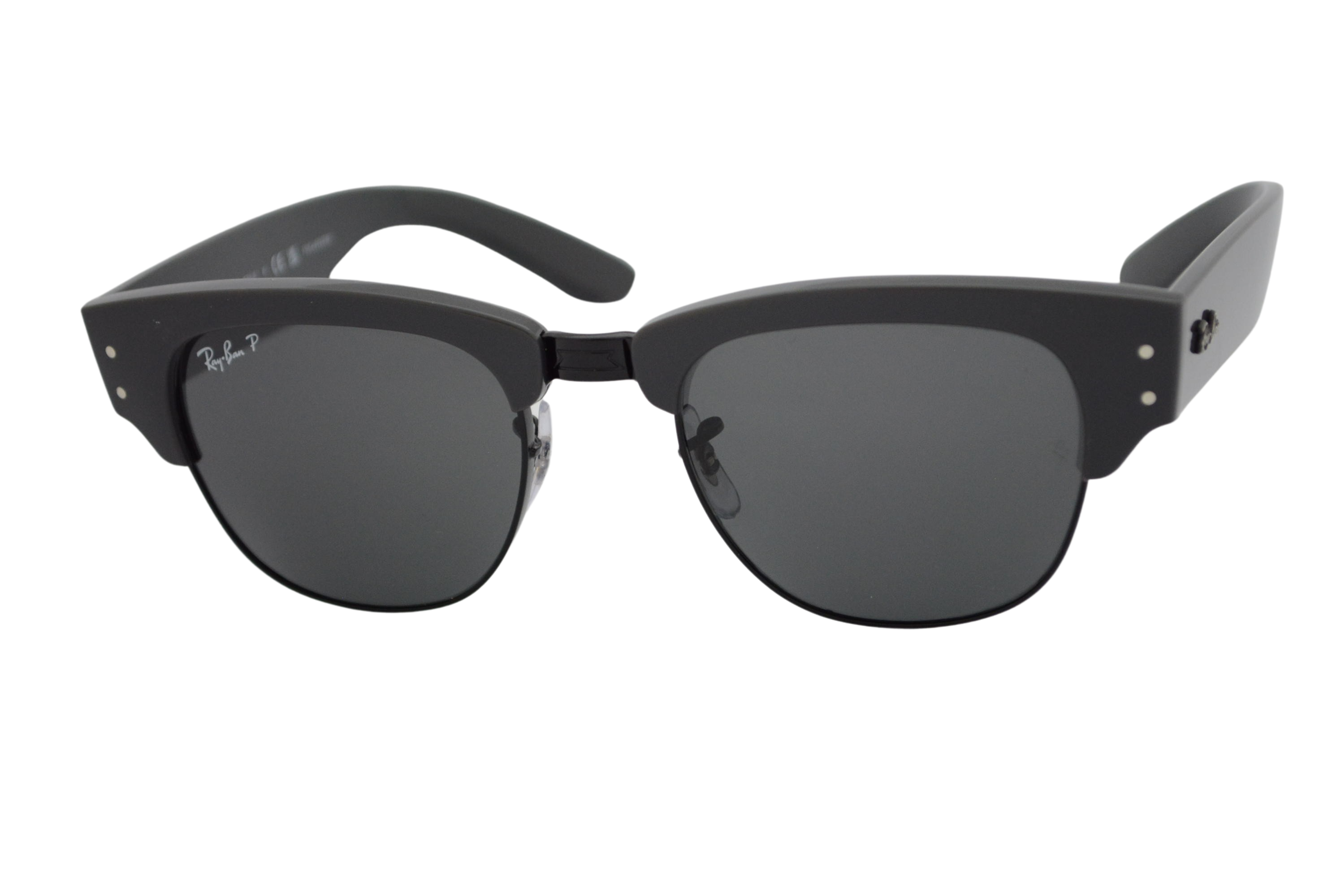 óculos de sol Ray Ban Mega Clubmaster mod rb0316s 1367/48 polarizado