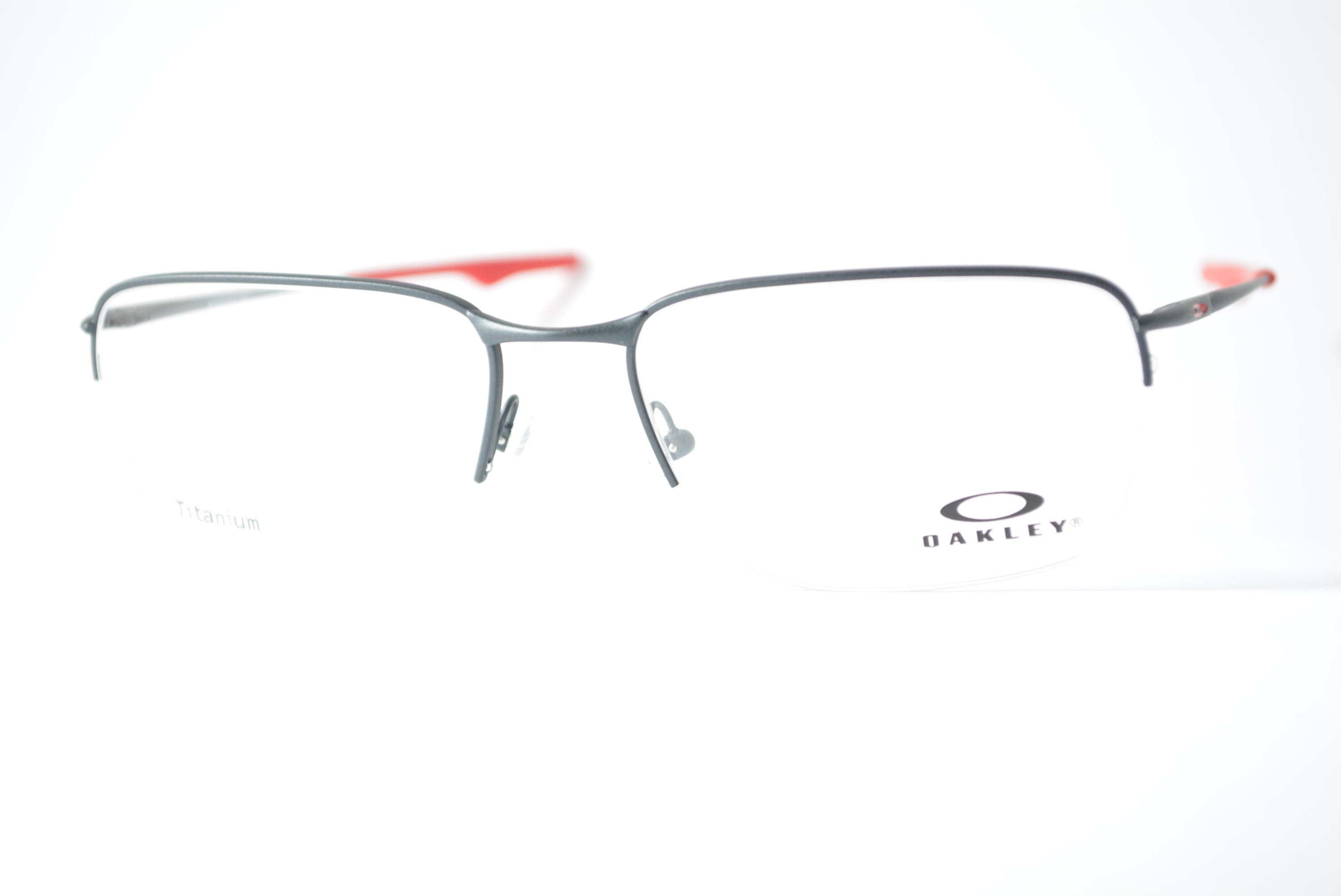 armação de óculos Oakley mod Wingback SQ ox5148-0656 titanium