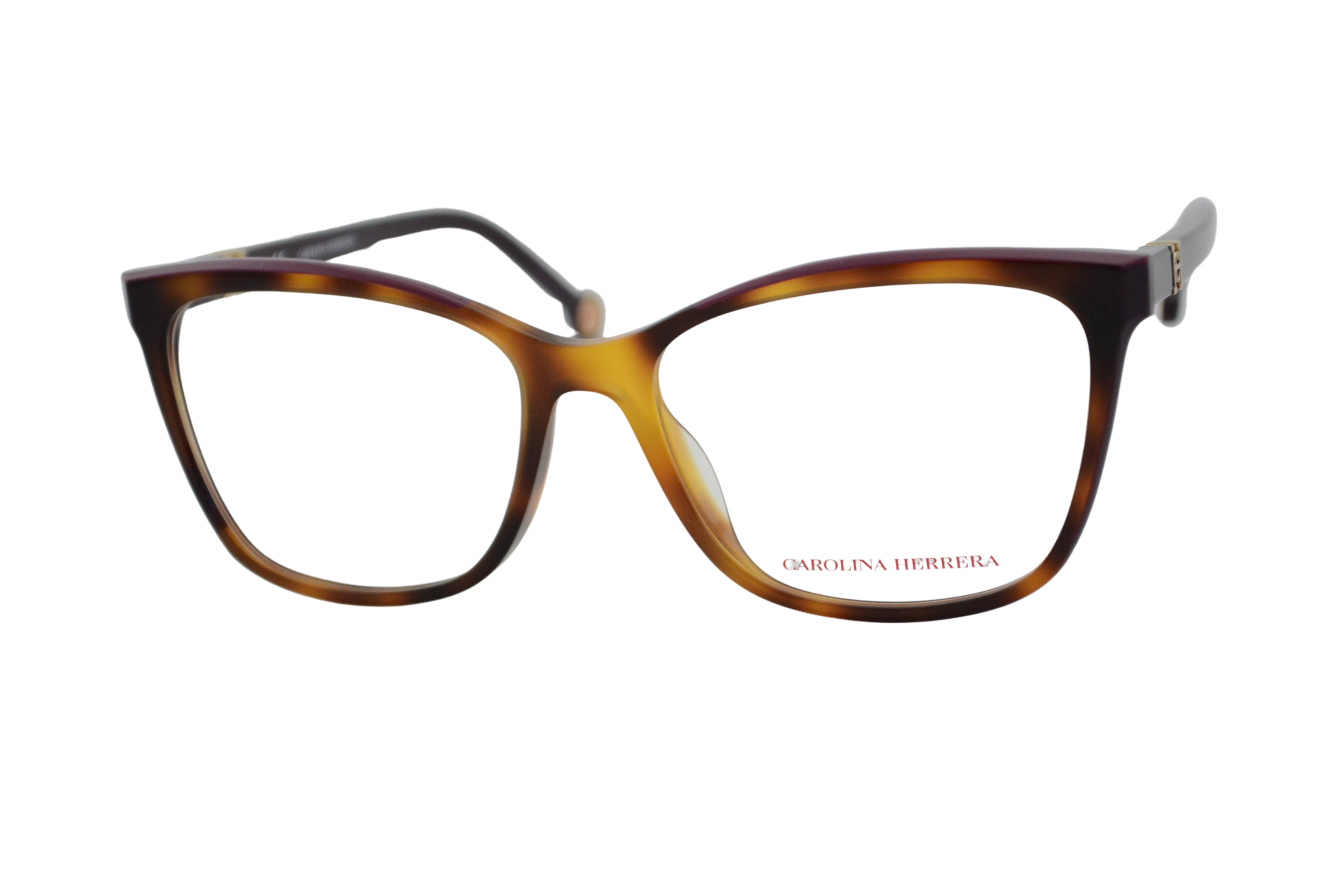 armação de óculos Carolina Herrera mod vhe886v col.0752