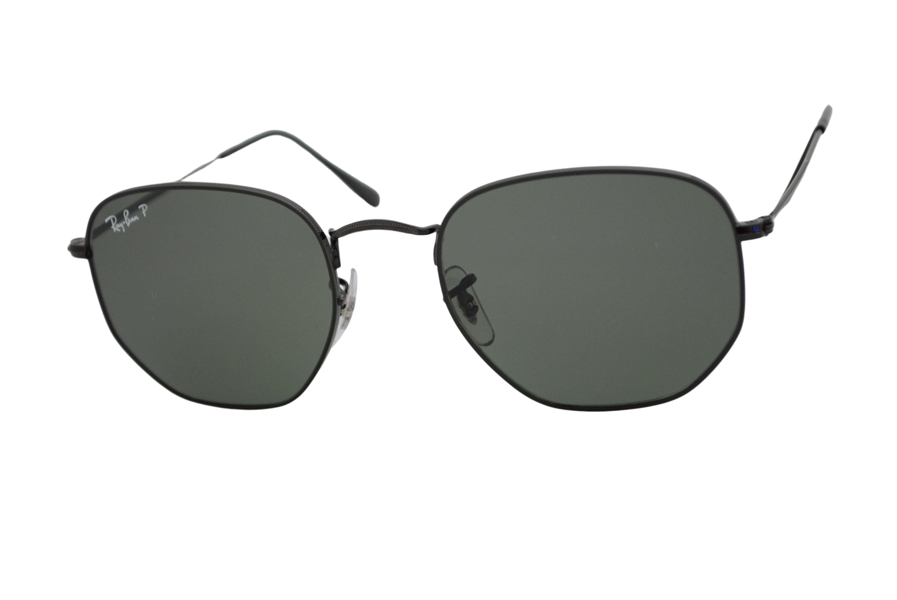óculos de sol Ray Ban Hexagonal mod rb3548-N 002/58 tamanho 54 Polarizado