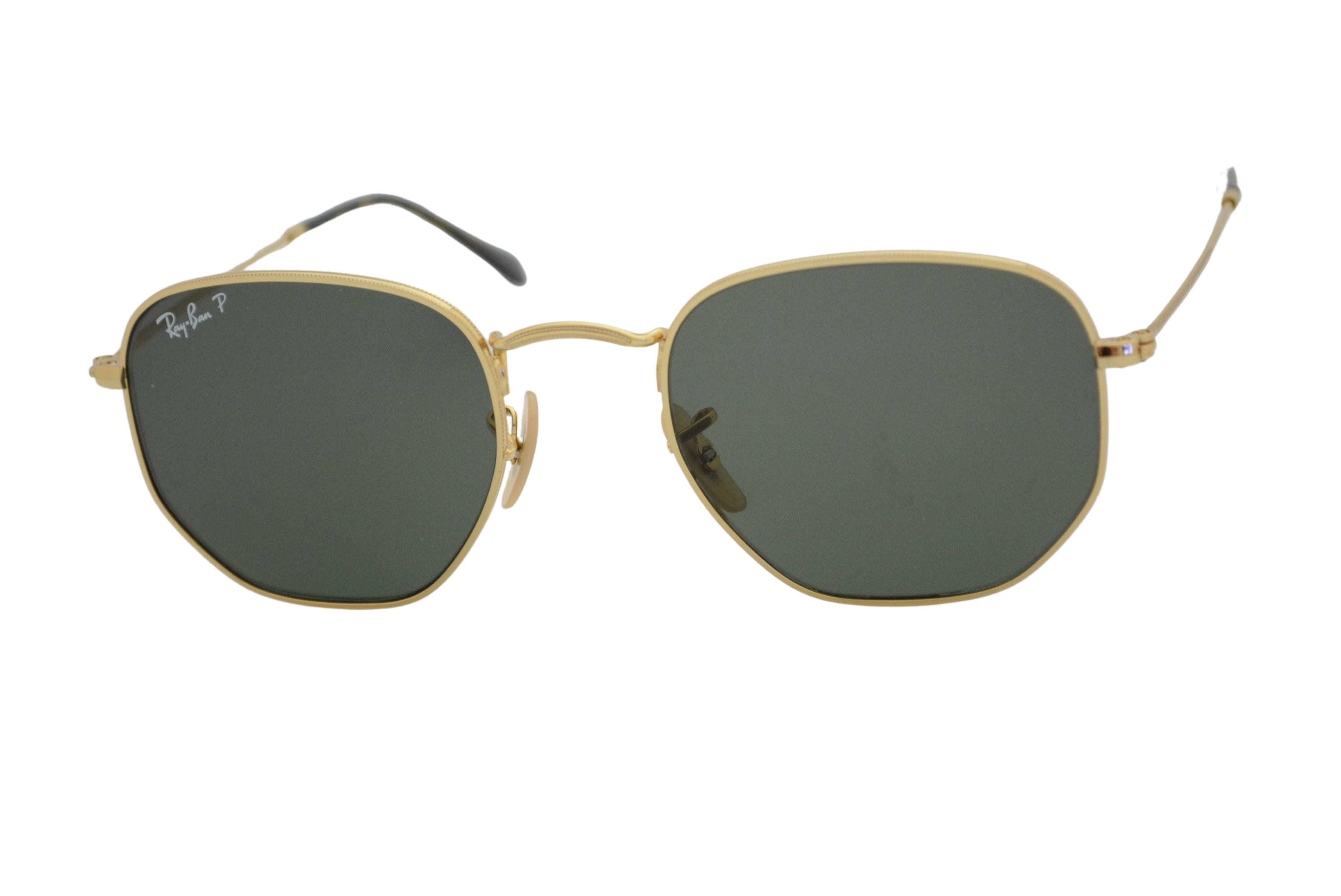 óculos de sol Ray Ban Hexagonal mod rb3548-n 001/58 polarizado tamanho 51
