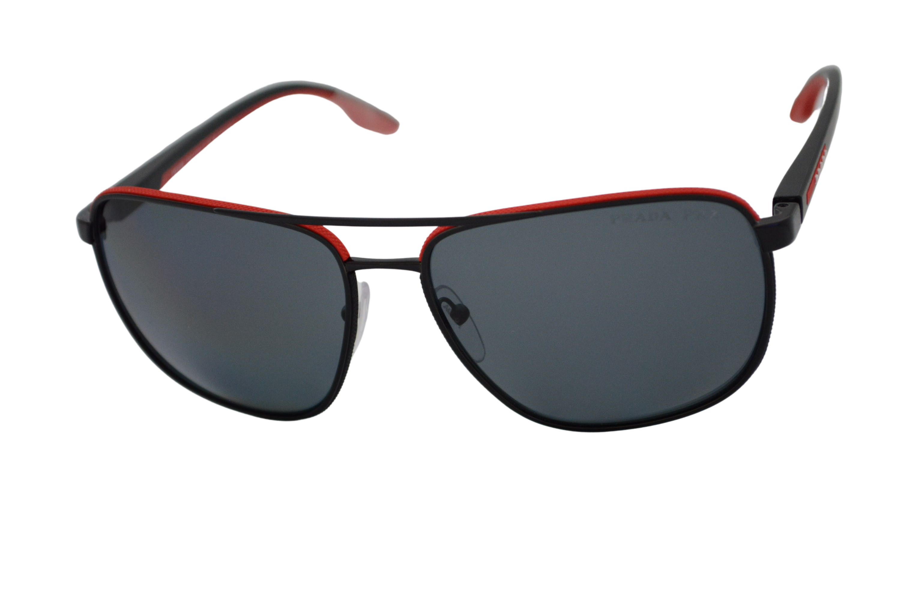 óculos de sol Prada Linea Rossa mod sps50y 19g-02g polarizado