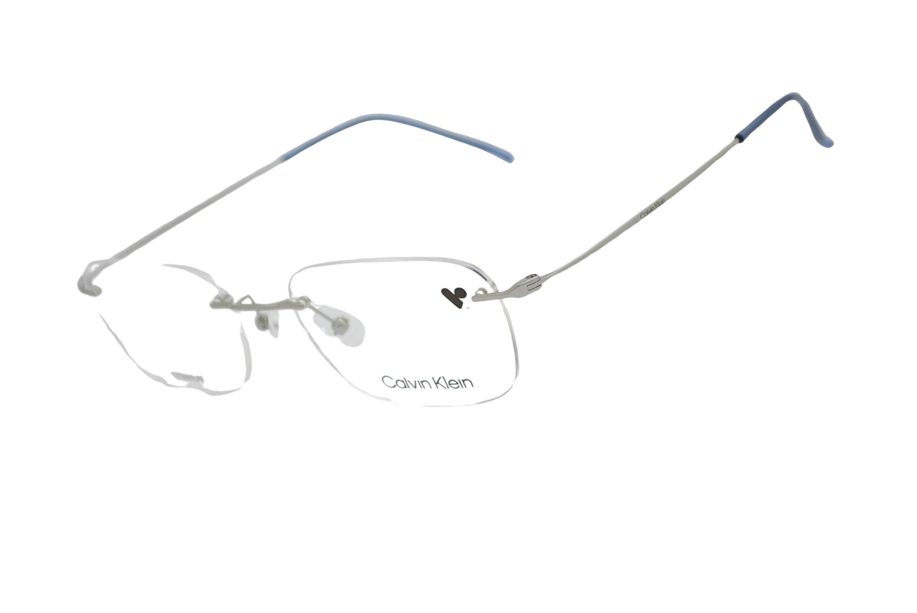 armação de óculos Calvin Klein mod ck22125td 414 titanium