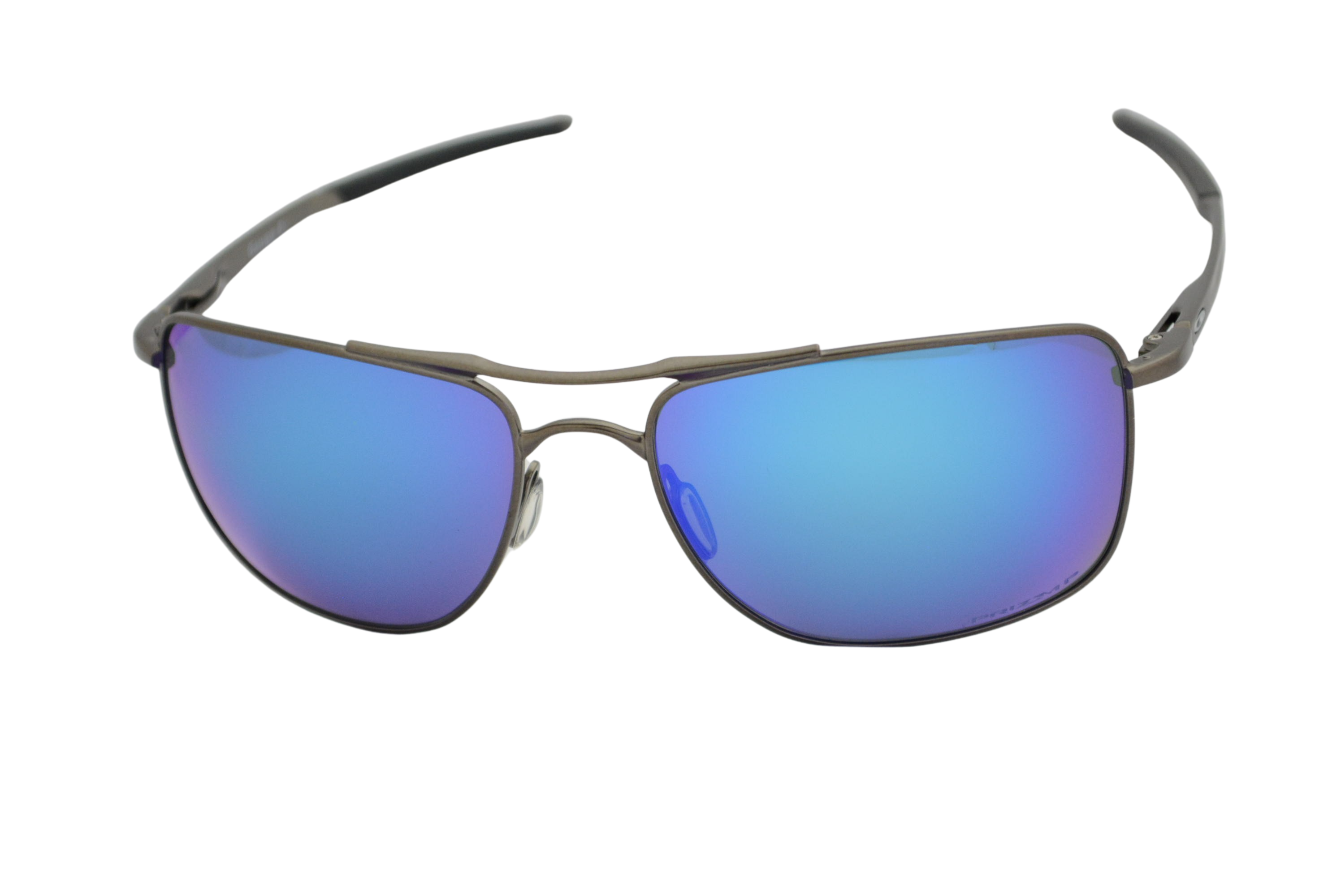 óculos de sol Oakley mod Gauge 8 gun metal w/prizm sapphire polarized 4124-0662