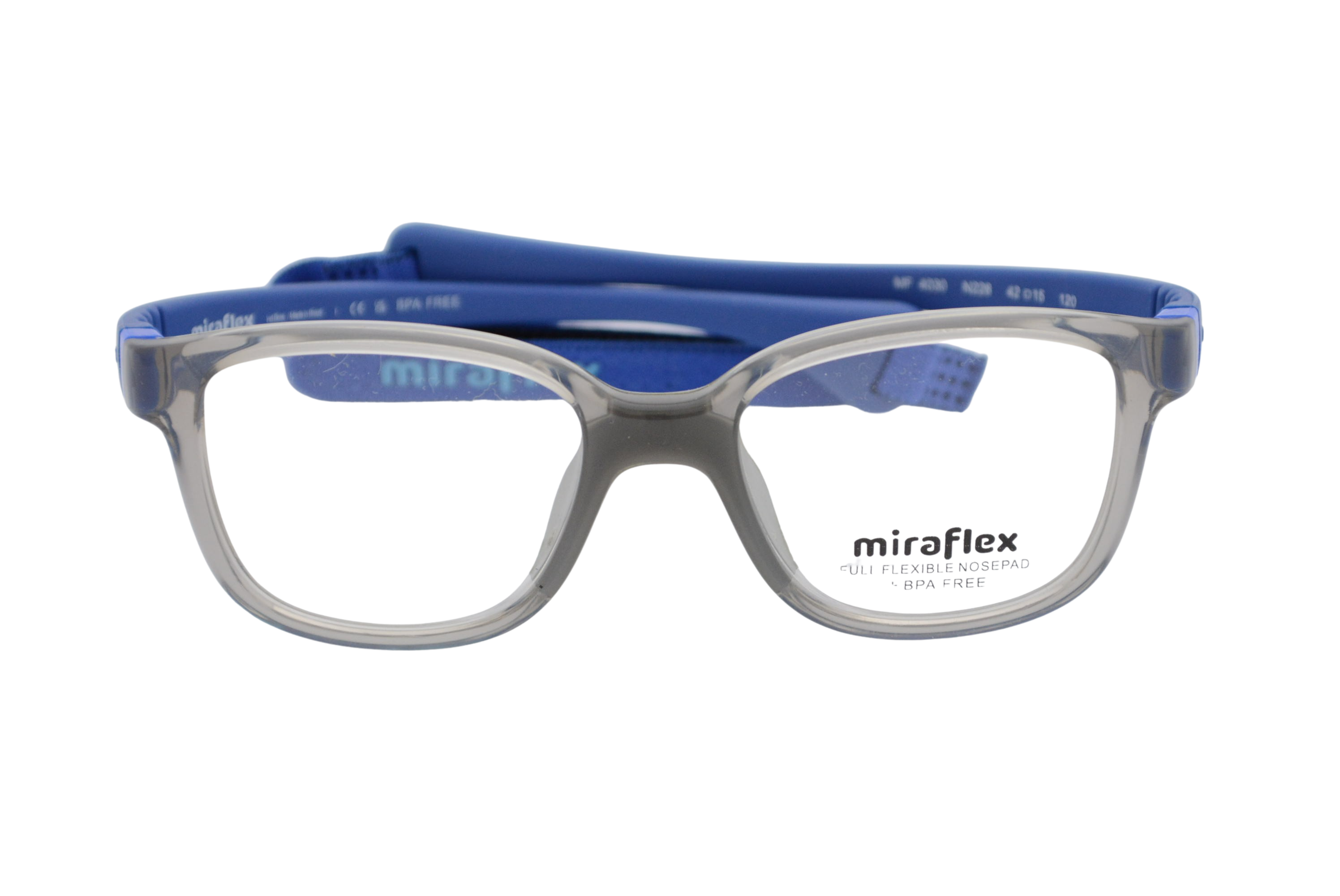 armação de óculos Miraflex mod mf4030 n228 42