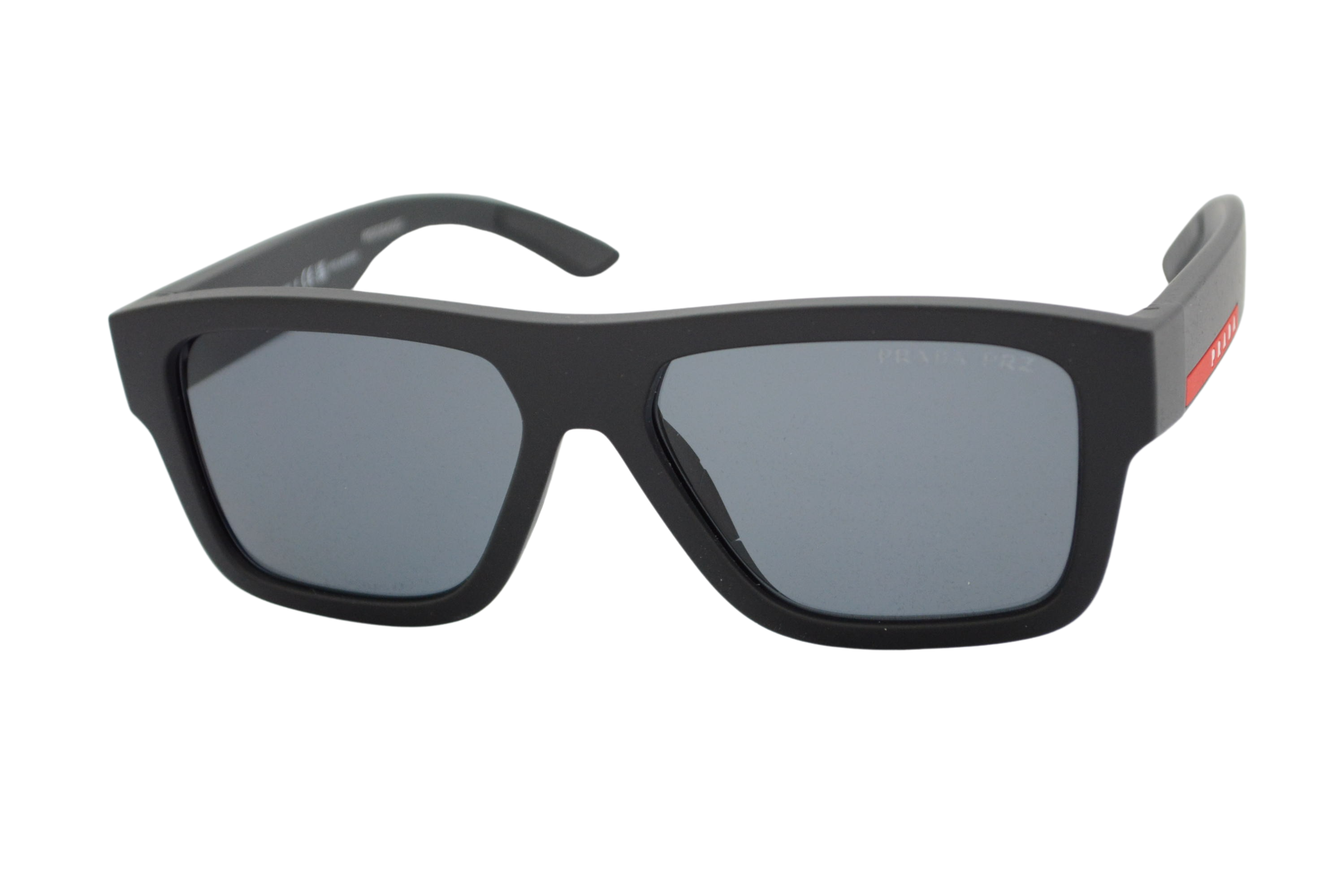 óculos de sol Prada Linea Rossa mod sps04z dg0-02g polarizado