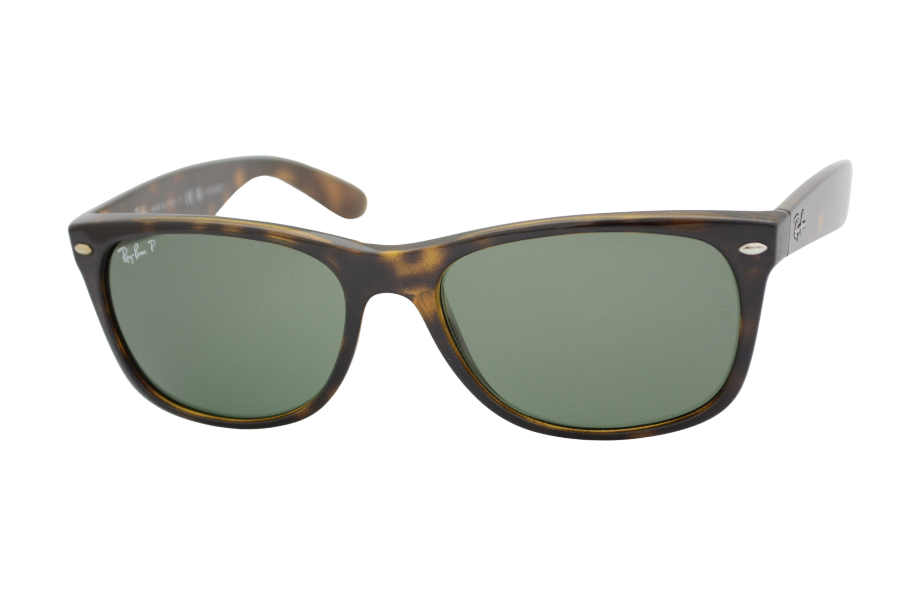 óculos de sol Ray Ban New Wayfarer mod rb2132 902/58 polarizado tamanho 58