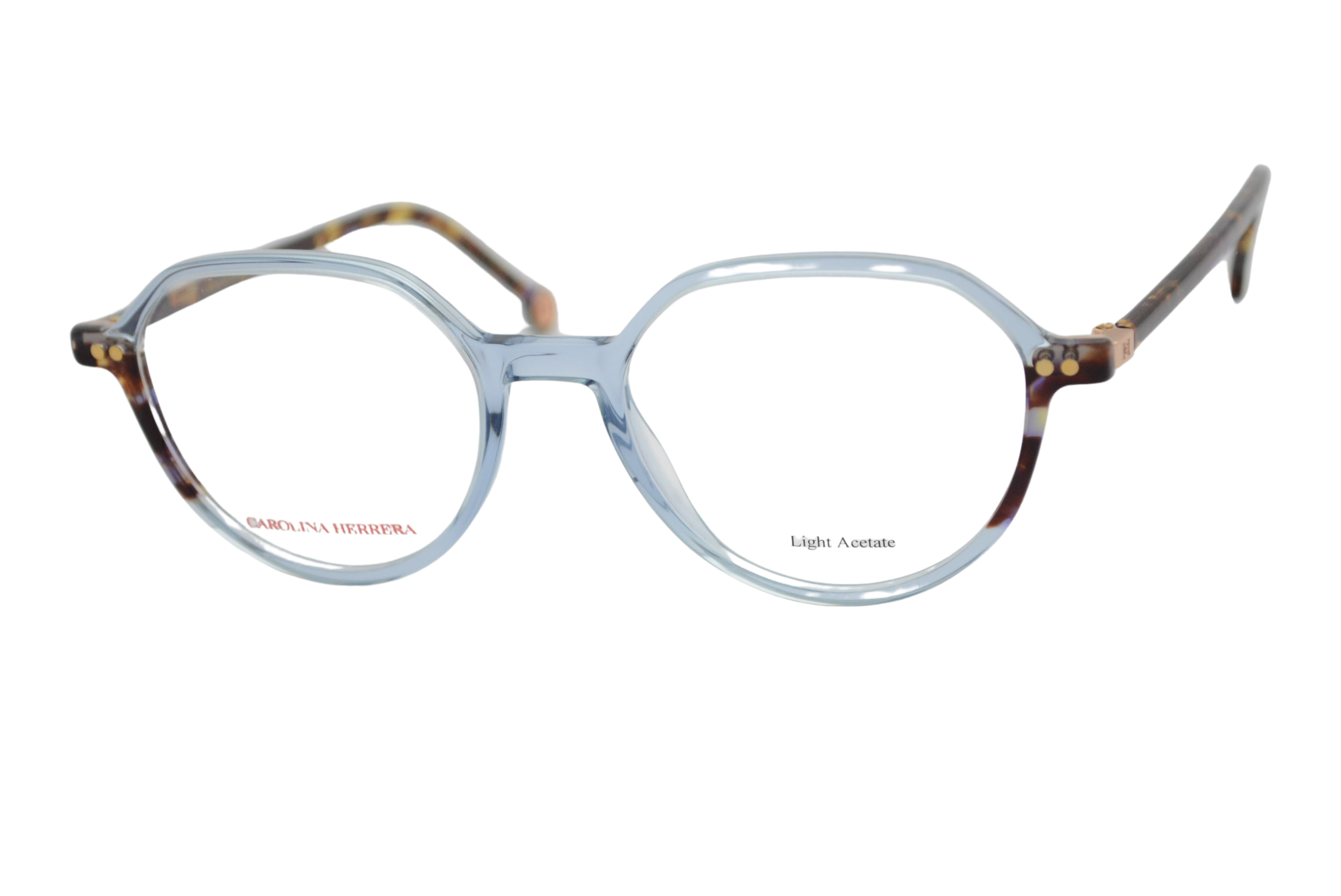 armação de óculos Carolina Herrera mod her0212 jbw