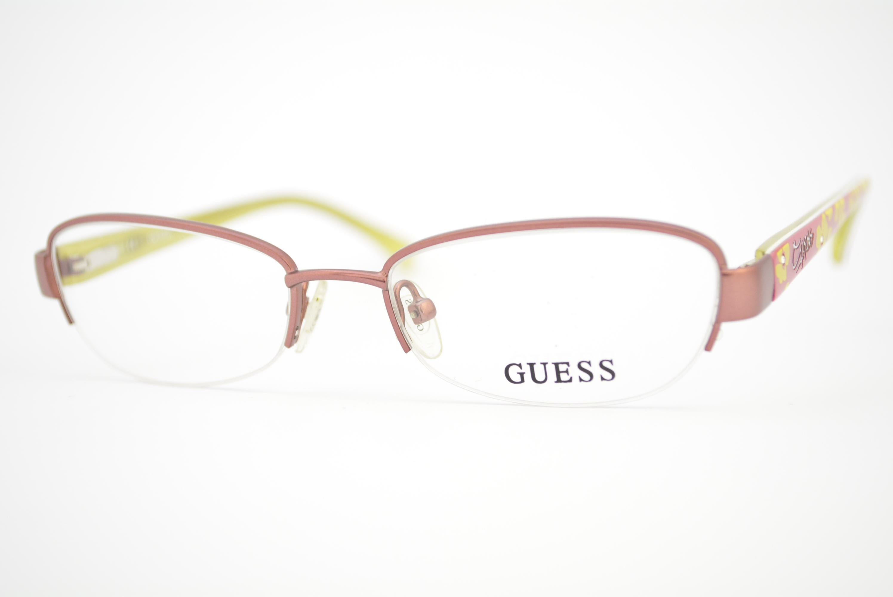 armação de óculos Guess Infantil mod gu9097 pnk