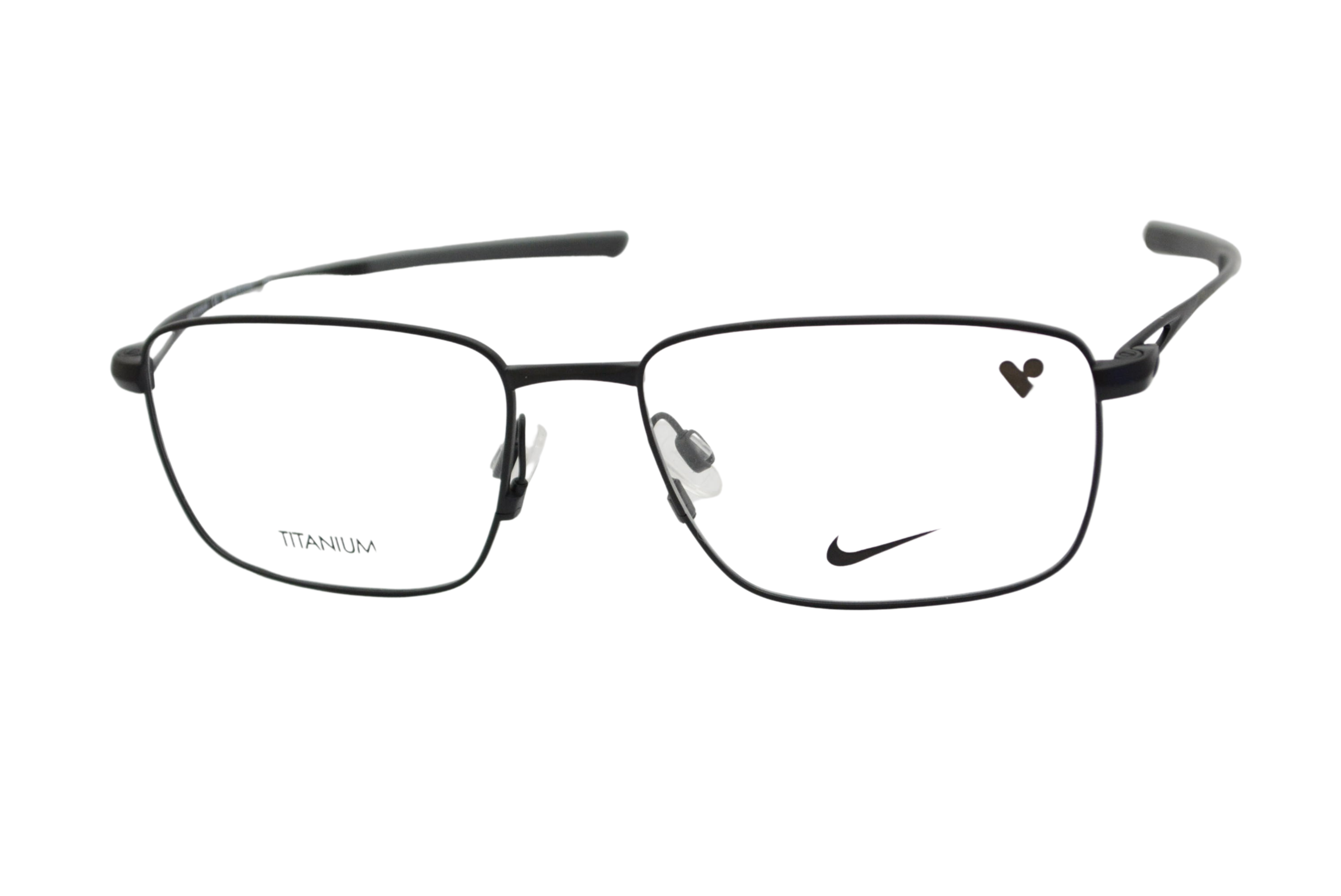 armação de óculos Nike mod 6046 001 titanium