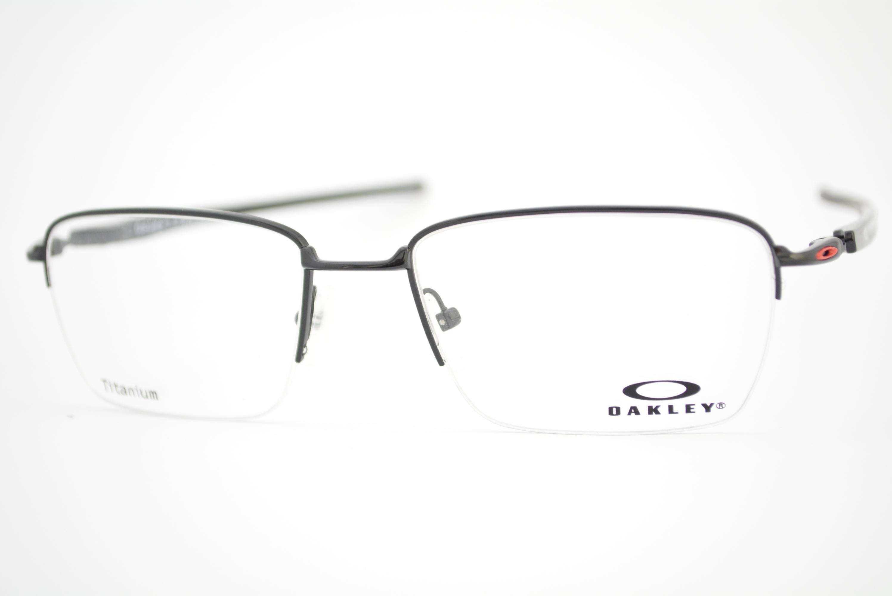 armação de óculos Oakley mod Gauge 3.2 Blade ox5128-0454 titanium