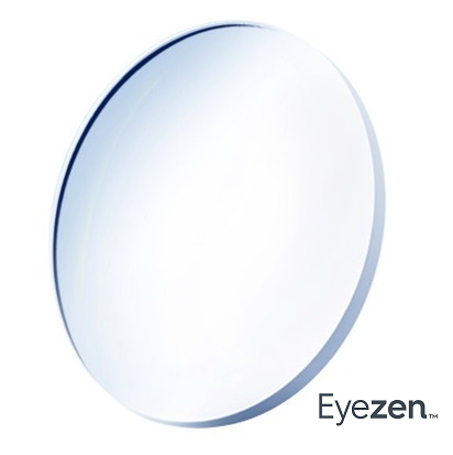 Par de lentes de óculos visão simples Eyezen Start airwear blue uv crizal sapphire uv