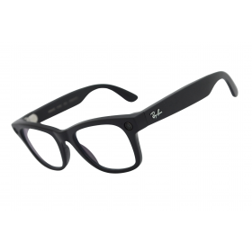 óculos Ray Ban Meta Wayfarer clear mod rw4012 601ssb53