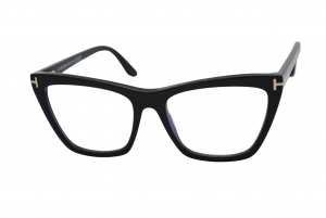 armação de óculos Tom Ford mod tf5971-b 001 clip on