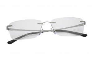 armação de óculos Ray Ban mod rb8781d 1000 titanium