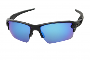 óculos de sol Oakley mod Flak 2.0 polished black w/prizm sapphire polarized 9188-f759