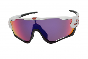 óculos de sol Oakley mod Jawbreaker polished white w/prizm road 9290-05