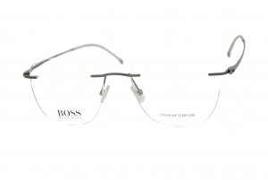 armação de óculos Hugo Boss mod 1266/c r80 titanium