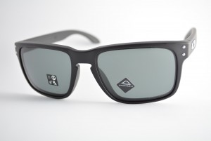 óculos de sol Oakley mod Holbrook matte black w/prizm grey 9102-E855