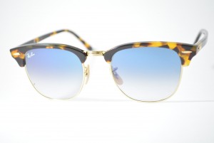 óculos de sol Ray Ban Clubmaster mod rb3016 1335/3f