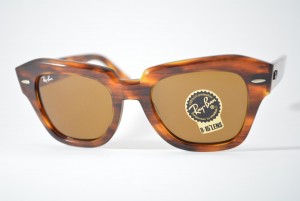 óculos de sol Ray Ban State Street mod rb2186 954/33