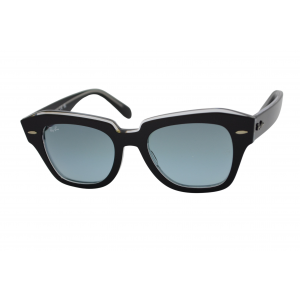 óculos de sol Ray Ban State Street mod rb2186 1294/3m tamanho 52
