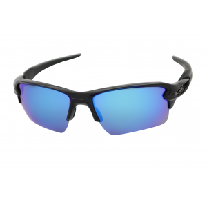 óculos de sol Oakley mod Flak 2.0 polished black w/prizm sapphire polarized 9188-f759