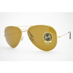 óculos de sol Ray Ban aviator large mod rb3025 001/33 tamanho 62