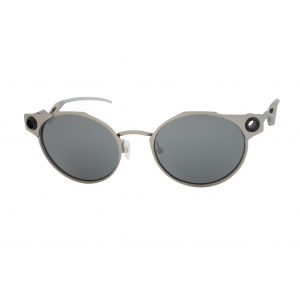 óculos de sol Oakley mod Deadbolt satin chrome w/prizm black 6046-0150