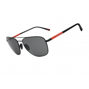 óculos de sol Prada Linea Rossa mod sps54z 1bo-02g polarizado