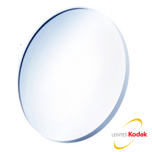 Par de lentes de óculos multifocal Kodak precise uhd poly blue uv no reflex