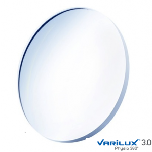 Par de lentes de óculos multifocal Varilux Physio 360° airwear blue uv crizal sapphire uv